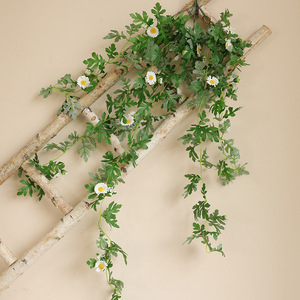 110cm <span class=keywords><strong>fiore</strong></span> artificiale margherita Rattan nuove idee 2025 fiori aziendali per decorare una <span class=keywords><strong>casa</strong></span> - Product Image 2