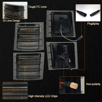 OVOVS LED-Seiten markierung leuchte mit gelben sequentiellen Blinker-LED-Eck leuchten für 1994-1998 Chevy C/K 1500 2500 3500