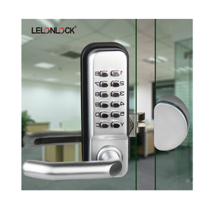Serratura Meccanica per Porta in Vetro <span class=keywords><strong>con</strong></span> Tastierino a 12 Tasti e <span class=keywords><strong>Maniglia</strong></span> - Product Image 2
