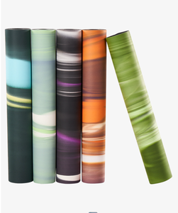 Bán buôn chảy phong cách thể thao hộ gia đình Matte Non-Slip tập thể dục giàu có Pilate tập thể dục PU cao su tự nhiên Yoga Mat - Product Image 1