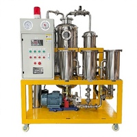 Nouvelle machine de purification d'huile hydraulique triphasée HOPU résistante au feu, purificateur d'huile à esters de phosphate, AC 380-415V, garantie 5 ans