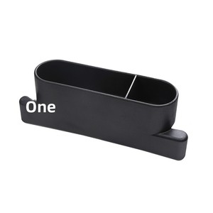 Boîte de rangement universelle pour l'espace entre les sièges de voiture, 2-en-1, organiseur de rangement intérieur, boîte de rangement pour l'espace entre les sièges, en plastique - Product Image 5