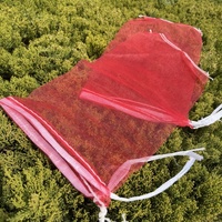 Vente chaude Logo Personnalisé Impression Mesh Sac Net pour Pack Oeufs Fruits Légumes Mono Mesh Sac