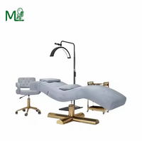 Fauteuil d'esthétique de luxe pour extensions de cils et sourcils, pour salon de beauté, en stock au Royaume-Uni avec livraison rapide
