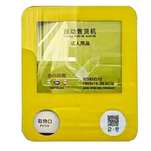 Máquina de venda automática do tecido do preservativo da série do pagamento da varredura parede adulta do tamanho pequeno para artigos varejos