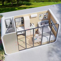 Maison préfabriquée d'extérieur Cabine de luxe personnalisée Petites maisons portables Hôtel capsule modulaire de Chine
