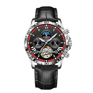 Nuevo reloj impermeable para hombre, elegante reloj de pulsera informal de negocios luminoso Esqueletizado - Product Image 6