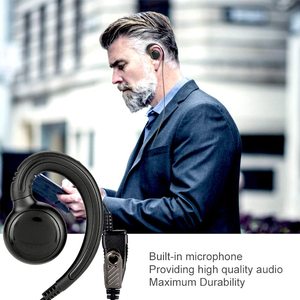 Hai cách phát thanh tai nghe 2 Pin Walkie Talkie Tai nghe tai nghe với PTT Mic tương thích với Motorola cp200d <span class=keywords><strong>cls1110</strong></span> gp308 - Product Image 6