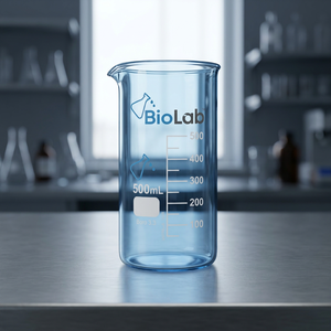 Béchers à forme haute avec bec verseur DIN/ISO, très résistants aux attaques chimiques, pour l'enseignement et la recherche en laboratoire - Product Image 2