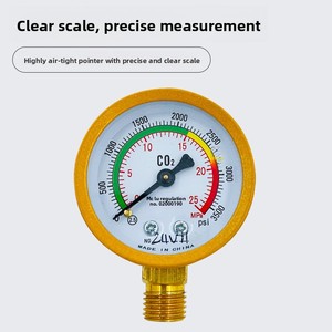 Regulador de Presión Mayorista Modelo Y-60 de Cabezal Único para Oxígeno, Acetileno, Propano, Dióxido de Carbono, Argón, Nitrógeno con Manómetro - Product Image 4