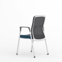 Chaise de tâche de maille certifiée par En1335 fixe pour le bureau de chaise d'ordinateur de salle de conférence de bureau