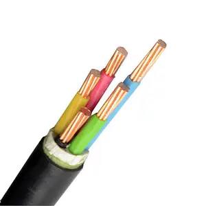 NYY-O NYY-J Cable 5x10mm2 5x16 5x25 mm2 PVC Insulated Power Kabel 0.6/1kV IEC60502