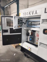 Groupe électrogène diesel silencieux monophasé 100KVA 100KW de type canopy, 60Hz, fabriqué par l'usine OEM de Guangzhou
