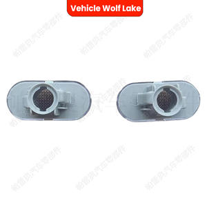Nuevas Luces Intermitentes Wolf Lake para Renault 8200257684R/8200257684L, Reflectores Laterales Halógenos ABS - Product Image 3