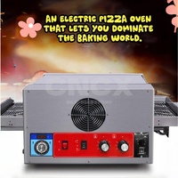 Four à pizza au gaz commercial rotatif à pierre de 22 pouces GPL robuste pour restaurant pizzeria avec options double niveau