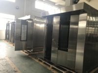 Four combiné rôtissoire commercial pour rôtir le porc, cuisinière électrique à gaz, four à convection, sécheuse à air chaud industrielle