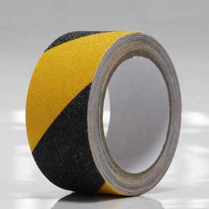 Cinta Adhesiva de Seguridad Antideslizante de Alta Visibilidad para Marcado de Pisos, Amarilla y Negra, Accesorios para Pisos - Product Image 5