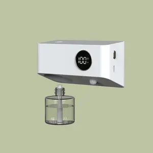 Nuevo Diseño montado en la pared difusor de Aroma Sensor interruptor Manual ambientador dispensador