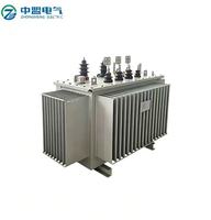 Transformateur d'huile triphasé 50 kVA 400 kVA 630 kVA, transformateur de distribution électrique, refroidissement ONAN/ONAF, enroulement cuivre/aluminium