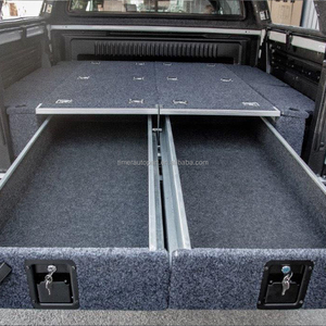 Camion pick-up <span class=keywords><strong>lit</strong></span> voyage stockage toboggan boîte à outils 4Wd système de tiroir pour Hilux Camping en plein air - Product Image 1