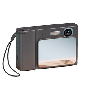 Appareil photo numérique pour selfies 4K CMOS, anti-tremblement multiple, écran 2,4 pouces, flash intégré, cordon, caméra rétro CCD pour étudiants, vlog - Product Image 5