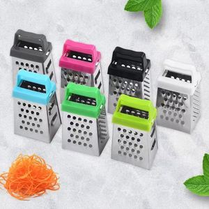 Mini râpe à quatre faces en acier inoxydable, éplucheur multifonctionnel pour fruits, ustensiles de cuisine, accessoires de cuisson - Product Image 2