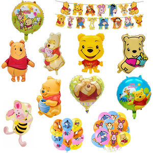 Nuovo Palloncino in Alluminio a Forma di Orso Cartoon <span class=keywords><strong>con</strong></span> Bandierina e Palloncino in Lattice per Decorazioni Festa e Giocattoli per Bambini - Product Image 1