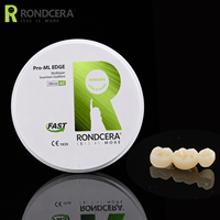 Disque de zircone dentaire de fabrication maîtresse Rondcera Pro-ML EDGE, technologie multicouche développée en interne pour une esthétique premium