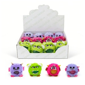 Jouets sensoriels à presser en peluche Squishy Monsters les plus vendus, avec des billes d'eau Orbeeze à l'intérieur - Product Image 6