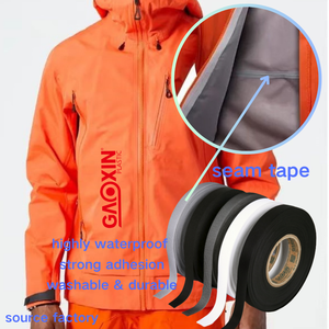 <span class=keywords><strong>Voile</strong></span> flottant thermofusible en nylon 20D/30D, ruban <span class=keywords><strong>d</strong></span>'<span class=keywords><strong>étanchéité</strong></span> à 3 couches pour veste <span class=keywords><strong>d</strong></span>'extérieur, chaussures de randonnée-Adhésif de camouflage - Product Image 2