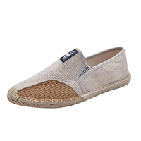 Espadrilles décontractées pour hommes en toile et chanvre à prix de gros 2026