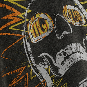 Oem Ras du Cou Haute Qualité 300 Gsm Coton Vintage Blanc Surdimensionné t-shirt Streetwear Hip Hop 240 Grammes t-shirt - Product Image 1