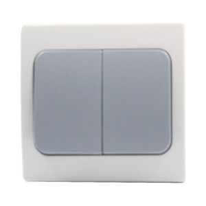 <span class=keywords><strong>Interrupteur</strong></span> mural domestique YAKI, IP65, auto-réparable, blanc/gris, commande simple, double ouverture, fermeture rapide, pour le commerce extérieur - Product Image 2