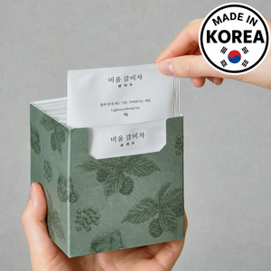 Thé aux herbes K-Health Damccot, 10 sachets de thé triangulaires, boîte individuelle complète, carton d'exportation, 24 mois, thé aux herbes K-Health en vrac - Product Image 1