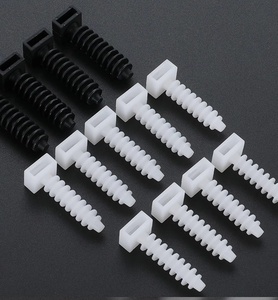 PUWE Schwarz Weiß CH-6/8 Gecko Kabelbinder halter Nylon Bundle aus Zahn Kabelbinder Fixed Seat - Product Image 6