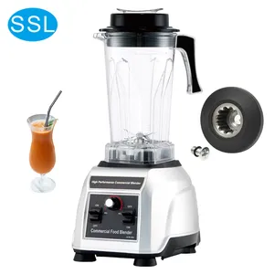 Popular High Performance Commercial Food Blender Kitchen Appliance for Sorbet Puree Juice and Soup