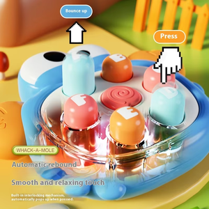 Jouet anti-stress en forme de palmier, de canard mignon et de marmotte, pour enfants de 5 à 7 ans, puzzle éducatif, <span class=keywords><strong>mini</strong></span> porte-clés à pression, en plastique - Product Image 6
