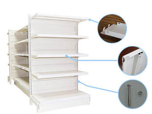 <strong>Cheapest</strong> Double Side Racks <strong>Cheapest</strong> Factory Price Gondola <strong>Shelving</strong> Heavy Duty Good Quality Supermarket Shelf - Product Image 6