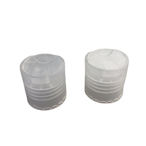 Good Quality Shampoo Press Disc Top Cap 24/410 white With PP plastic spout cap plastic screw caps