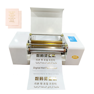 AMD360D Save Gold Foil Digital Foil Estampage à chaud du logo de l'entreprise sur les cartes de visite en papier - Product Image 4
