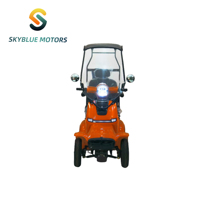 Scooters électriques populaires Sunshine Orange à 4 roues, scooter de mobilité 1000w, autonomie 95-100KM