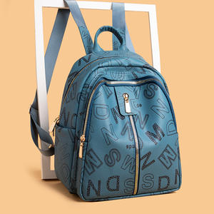 Fashion Printed Design PU <b>Backpack</b> <b>Large</b> Capacity Travel <b>Backpack</b> For <b>Women</b> - Product Image 4