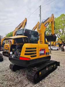 Mini-excavatrice SANY 60C d'occasion certifiée, 6 tonnes, sur chenilles, avec moteur CE - Matériel d'occasion en provenance de Chine - Product Image 2