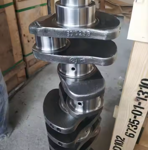 6735-01-1310 6151-31110 Wa320-3 Wa250-3 Pc200-7 6D102 เพลาข้อเหวี่ยง อุปกรณ์เสริมเครื่องยนต์ดีเซล - Product Image 1