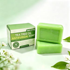 Savon antifongique à l'huile d'arbre à thé pour le lavage des mains, savon solide médicamenteux pour adultes, tous types de peau - Product Image 5