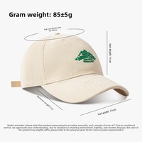 Gorra de Béisbol Estilo Americano con Bordado de Montaña Saya, Diseño Punk Urbano, Primavera/Otoño, Gorra de Copa Suave