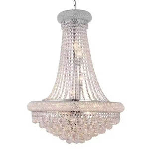 Prodotto per scale da sposa dell'hotel su misura per decorazione interna lampada di lusso per Hotel Villa scalinata lampadario di cristallo a LED di lusso - Product Image 5