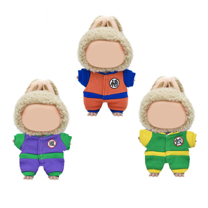 Cool MONSTERS V1 V2 V3 Macaron Poupée Accessoires Son Goku Peluche Poupée Cosplay Vêtements Debout Assis Universel Poupée Vêtements - Product Image 6