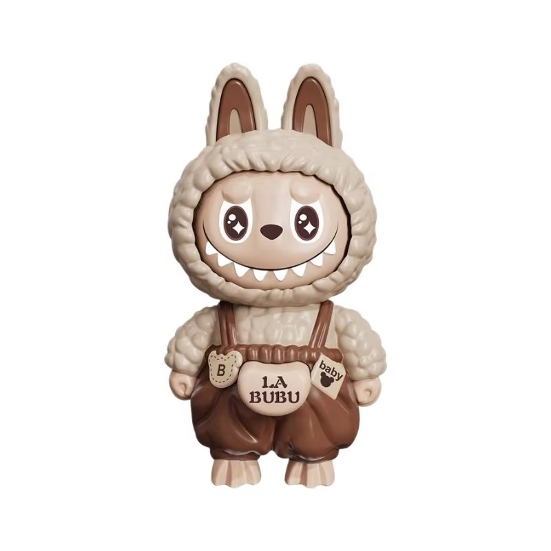 ラブブ人形第一世代ラブブキーチェーンPOPマートマカロン