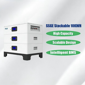 แบตเตอรี่โซเดียมไอออนสำหรับเก็บพลังงานแสงอาทิตย์แบบแยกส่วน 48V 100Ah 10kWh  สามารถวางซ้อนกันได้  ระบบออฟกริด  IP65  RS485  พร้อมระบบจัดการแบตเตอรี่อัจฉริยะ (BMS) - Product Image 1